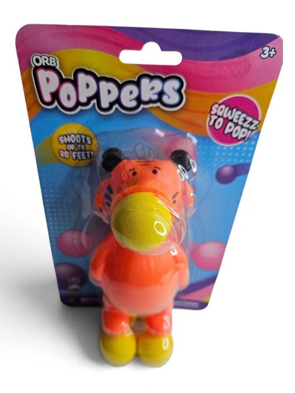 ORB POPPERS SENSORY TOY JUST SQUEEZZ TO POP 1 PC